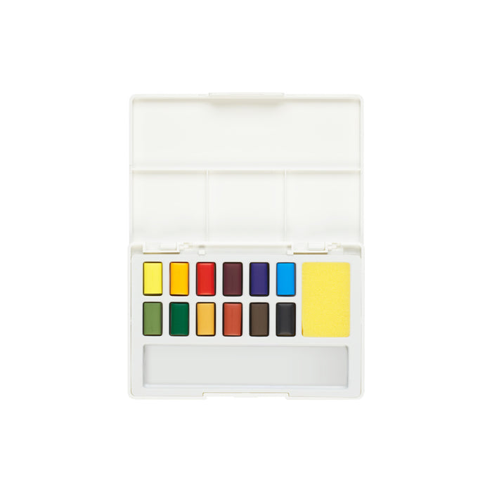 12ct Watercolor Paint Pans Set - #FC169712