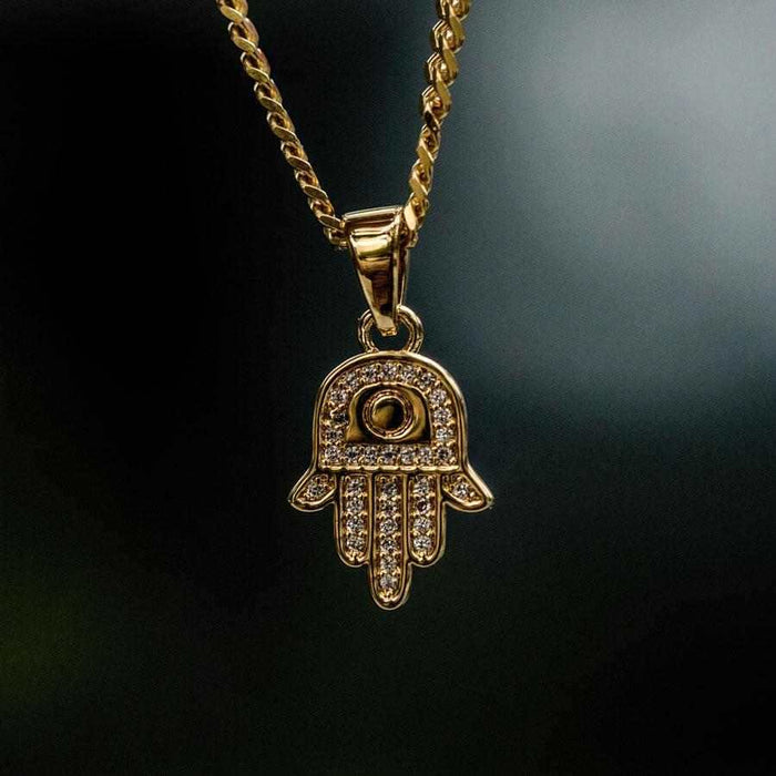 Hamsah Micro Pendant - The GLD Shop