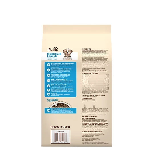 4health with Wholesome Grains Small Bites Formula Adult Dry Dog Food