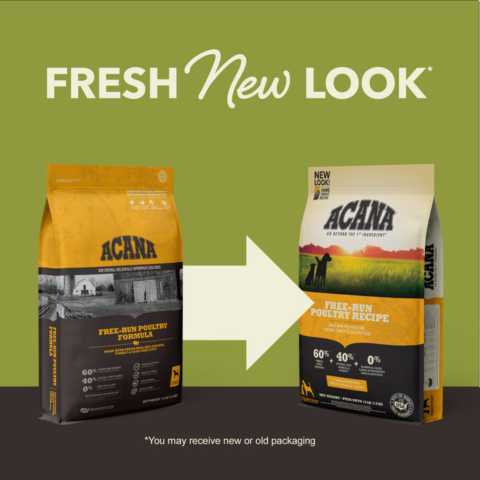 ACANA Free-Run Poultry Recipe Dry Dog Food