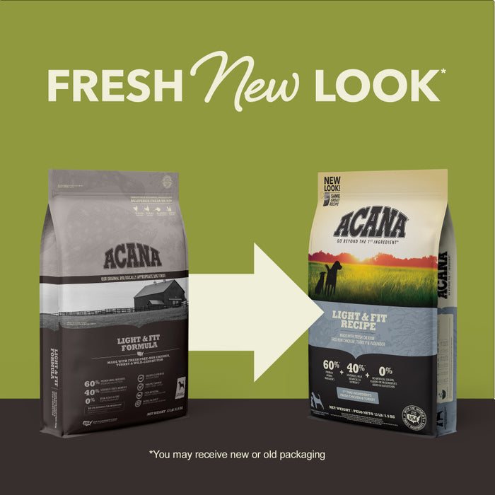 ACANA Light & Fit Recipe Dry Dog Food