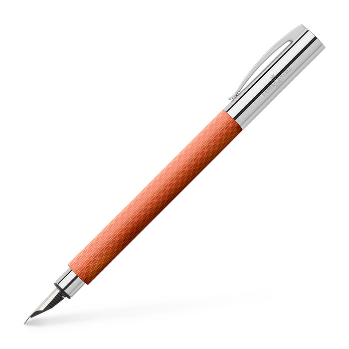 Ambition Fountain Pen, OpArt Autumn Leaves - Extra Fine