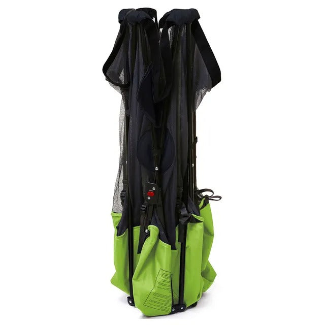 Baby Safe Foldable Playard – Green