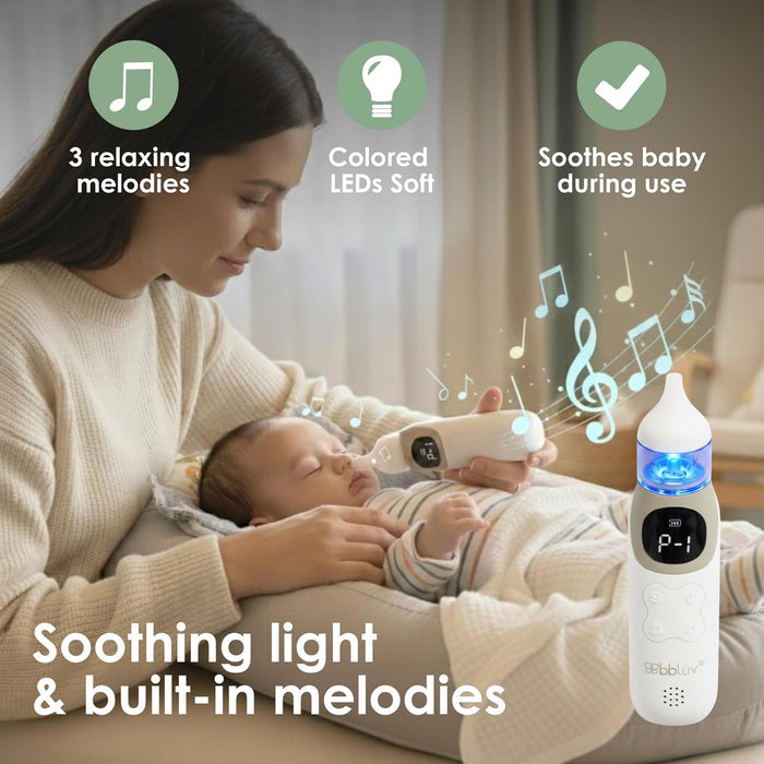 Bbluv Rino Pro Rechargeable Nasal Aspirator With Music (0m+)