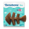 Benebone Fishbone Durable Dog Chew Toy, Real Fish Small