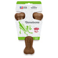 Benebone Wishbone Durable Dog Chew Toy, Real Bacon Medium
