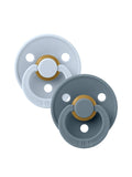 BIBS Anatomical Nipple Pacifier Colour - Pack of 2 (Size 1)