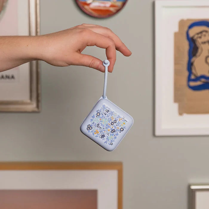 BIBS x Liberty Pacifier Box Chamomile Lawn Baby Blue