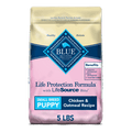 Blue Buffalo Life Protection Formula Natural Puppy Small Breed Dry Dog Food, Chicken and Oatmeal 5 lb. Trial Size Bag