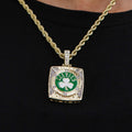 Boston Celtics Championship Pendant - Yellow Gold