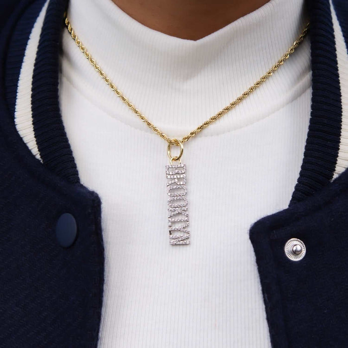 Brooklyn Nets Wordmark Pendant