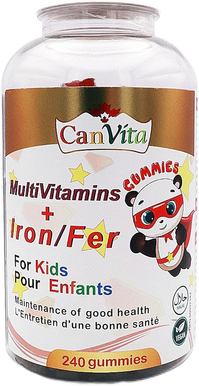 Canvita Multi Vitamins for Kids + Iron (Sugar Free)
