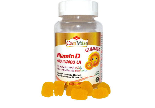Canvita Vitamin D 400 IU for Adults and Kids (Sugar Free)