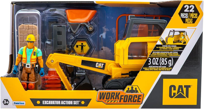 Cat Workforce Excavator Action Set