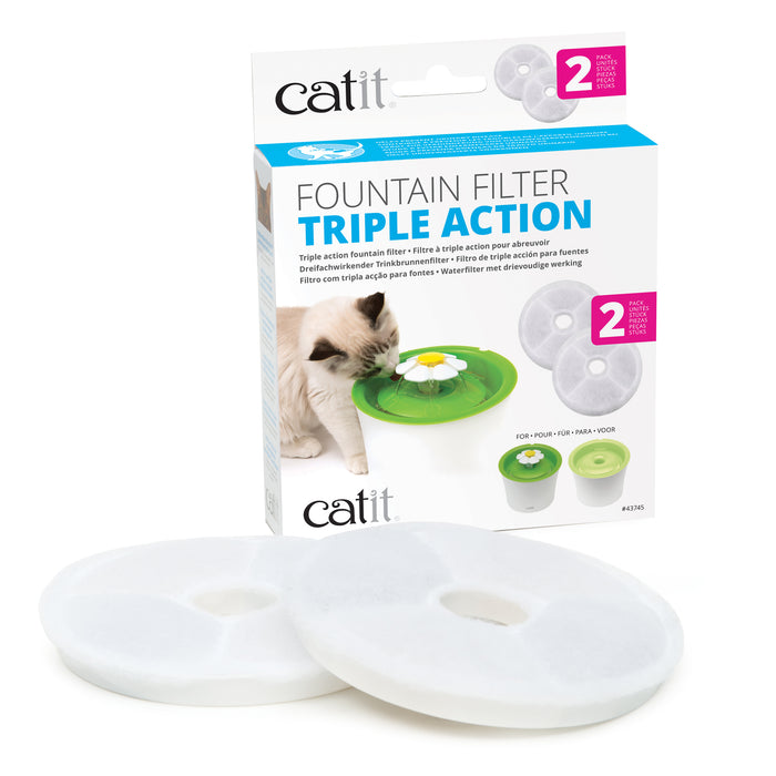 Catit 2.0 Water Softening Filter, 2pk