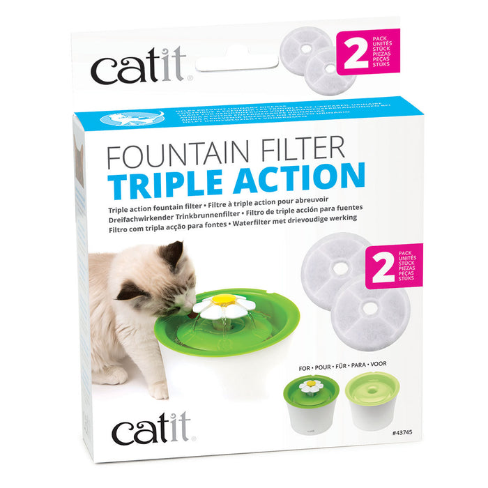 Catit 2.0 Water Softening Filter, 2pk