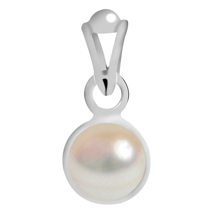 Certified Pearl (Moti) Silver Pendant 9.3cts or 10.25ratti