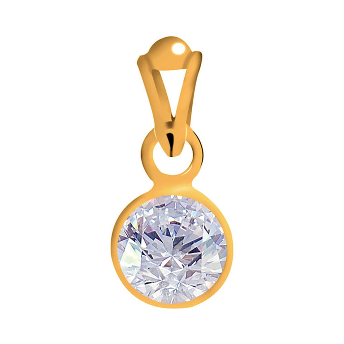 Certified Zircon Panchdhatu Pendant 3cts or 3.25ratti