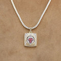 Chicago Bulls Championship Pendant - Yellow Gold