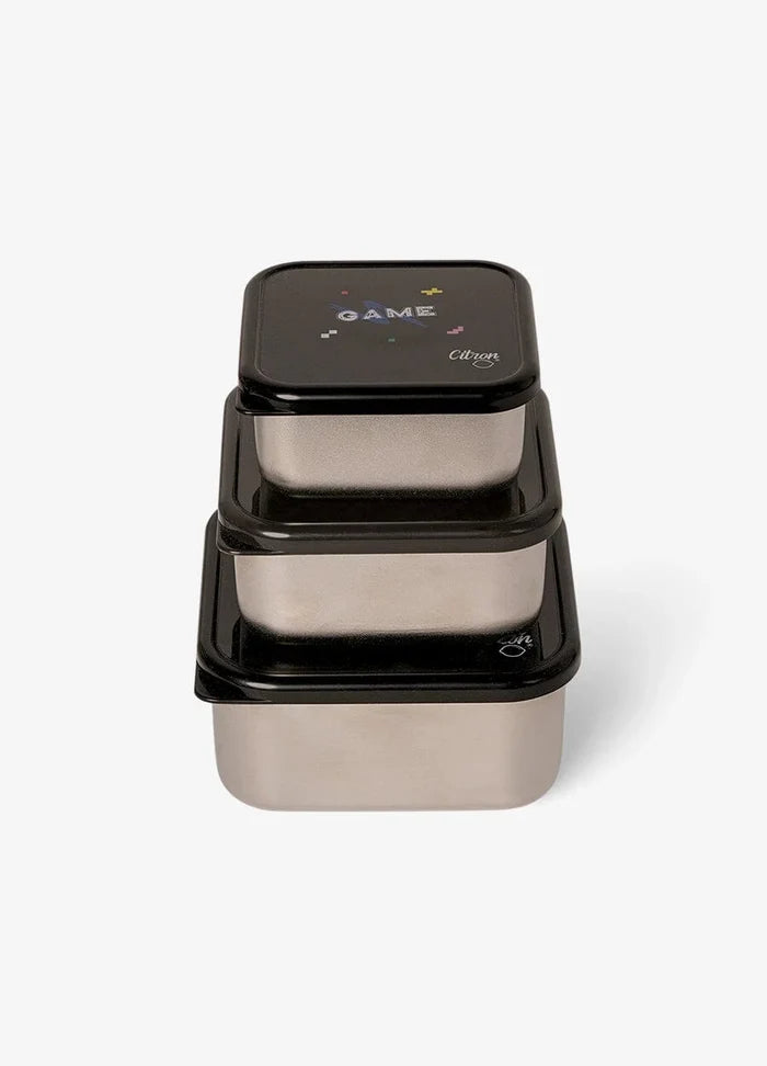 Citron Stainless Steel Stackable Lunchbox