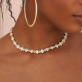 Cloister Link Necklace in Yellow Gold
