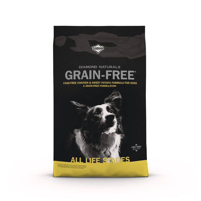 Diamond Naturals Grain-Free Cage-Free Chicken & Sweet Potato Formula Dry Dog Food
