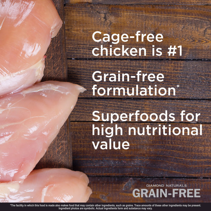 Diamond Naturals Grain-Free Cage-Free Chicken & Sweet Potato Formula Dry Dog Food