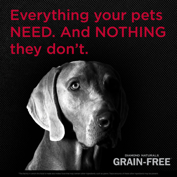 Diamond Naturals Grain-Free Pasture-Raised Beef & Sweet Potato Dry Dog Food Formula
