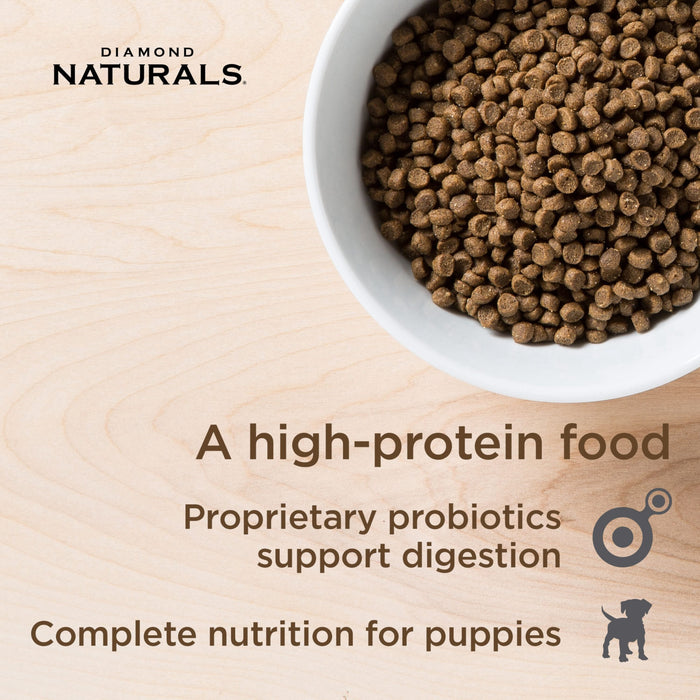 Diamond Naturals Small & Medium Breed Puppy Chicken & Rice Dry Dog Food