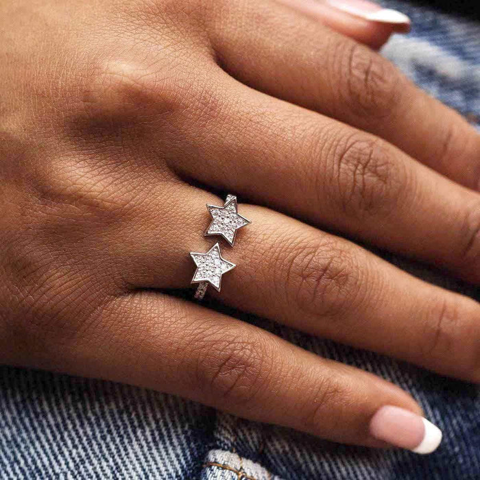 Double Star Ring - The GLD Shop