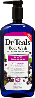 Dr. Teal's Black Elderberry Body Wash (710ml)