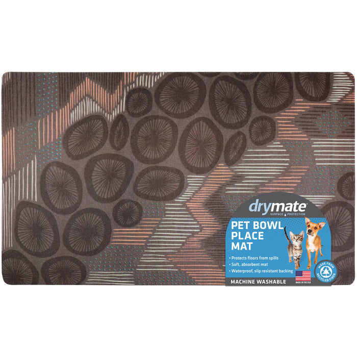 Drymate Pet Placemat, Gray