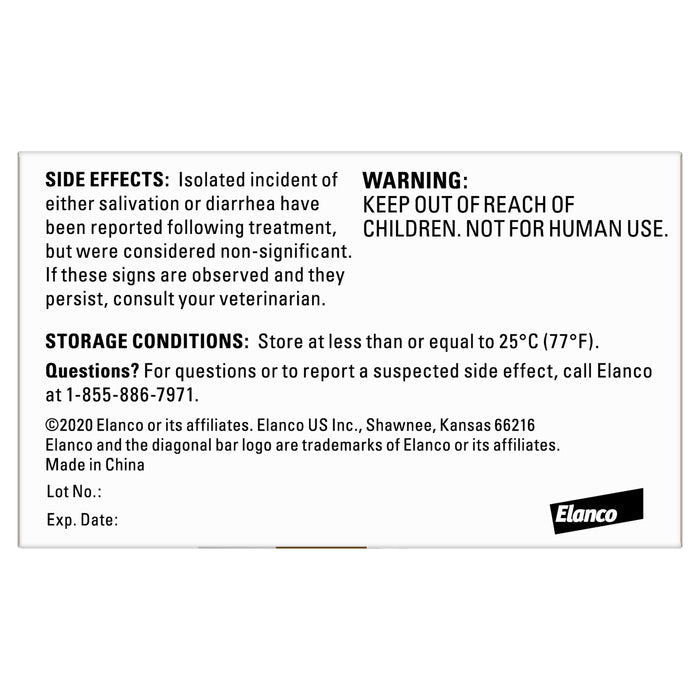 Elanco Tapeworm Dewormer for Cats, 3ct.