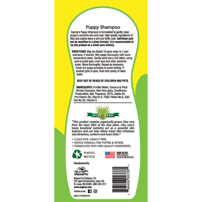 Espree Puppy Shampoo 20 Ounce