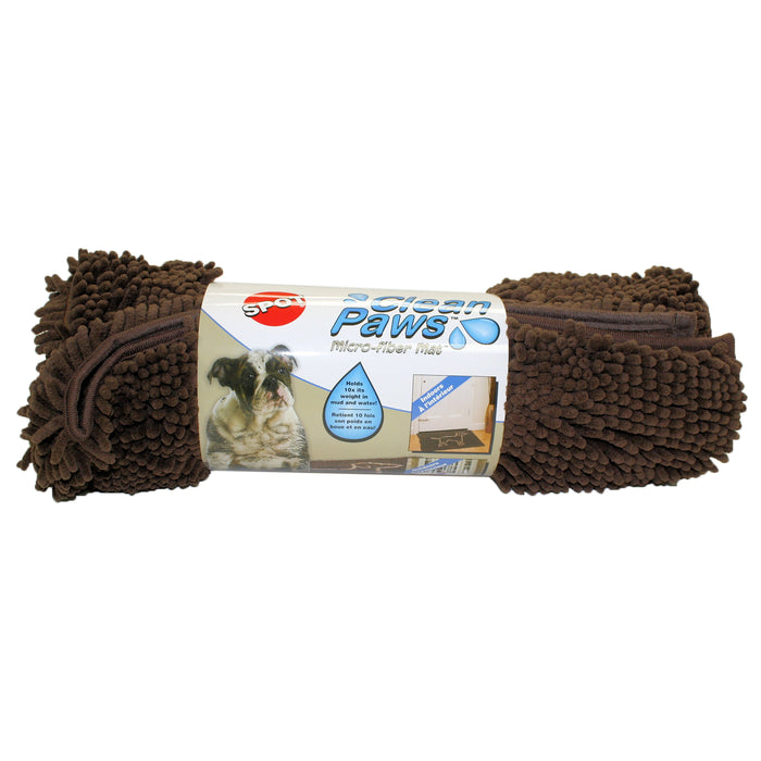 Ethical Products SPOT Clean Paws Mat Brown 35" X 24"
