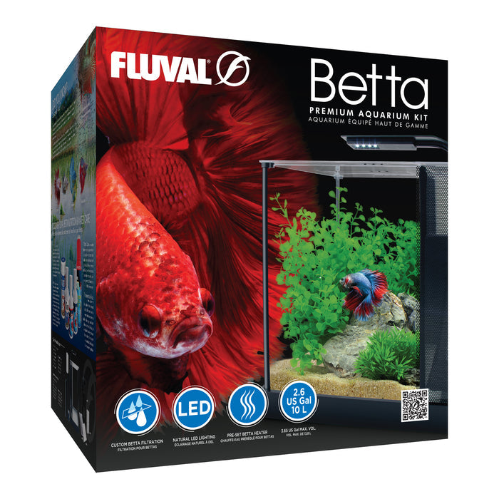 Fluval Betta Kit 2.6 Gallon