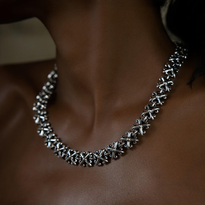 Fortunata Link Necklace + Bracelet Bundle
