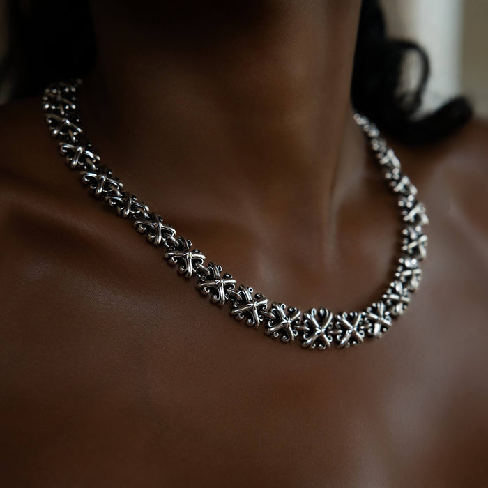 Fortunata Link Necklace + Bracelet Bundle