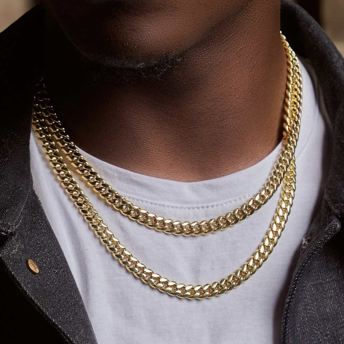 GLD Signature Cuban in Yellow Gold- 6mm