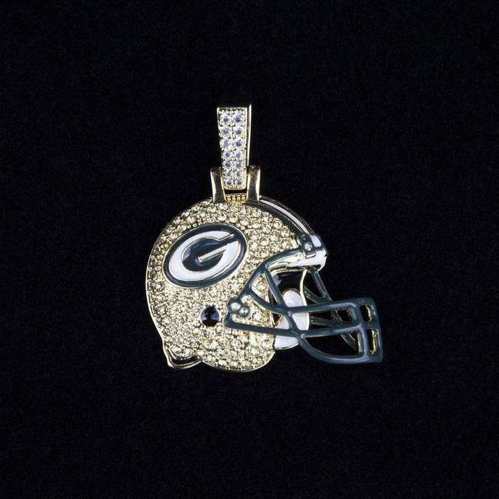 Green Bay Packers Helmet Pendant - The GLD Shop