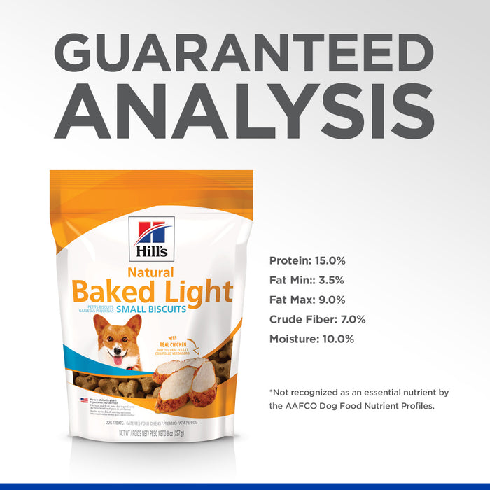 Hill's Science Diet Baked Light Biscuits with Real Chicken Dog Treats