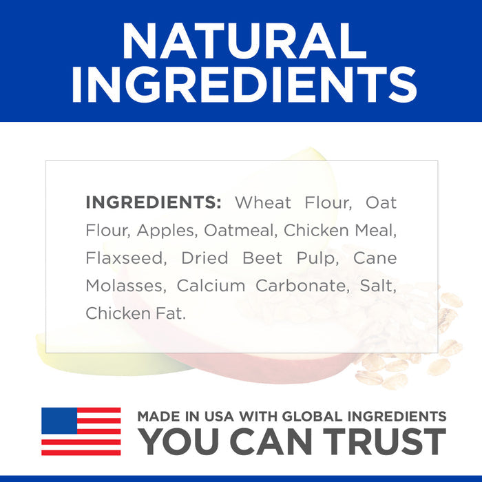 Hill's Science Diet Fruity Snacks with Apple & Oatmeal Dog Treats