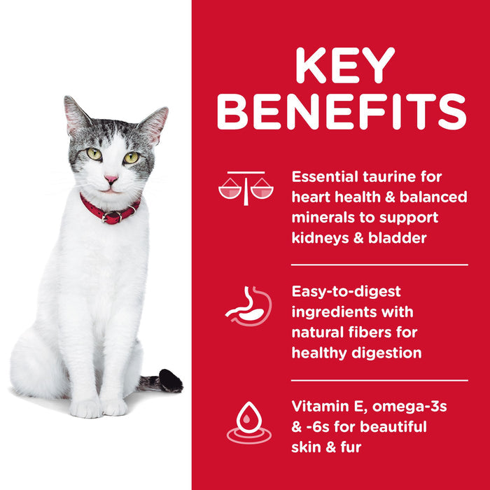 Hill's Science Diet Senior 11+ Dry Cat Food, Chicken Recipe