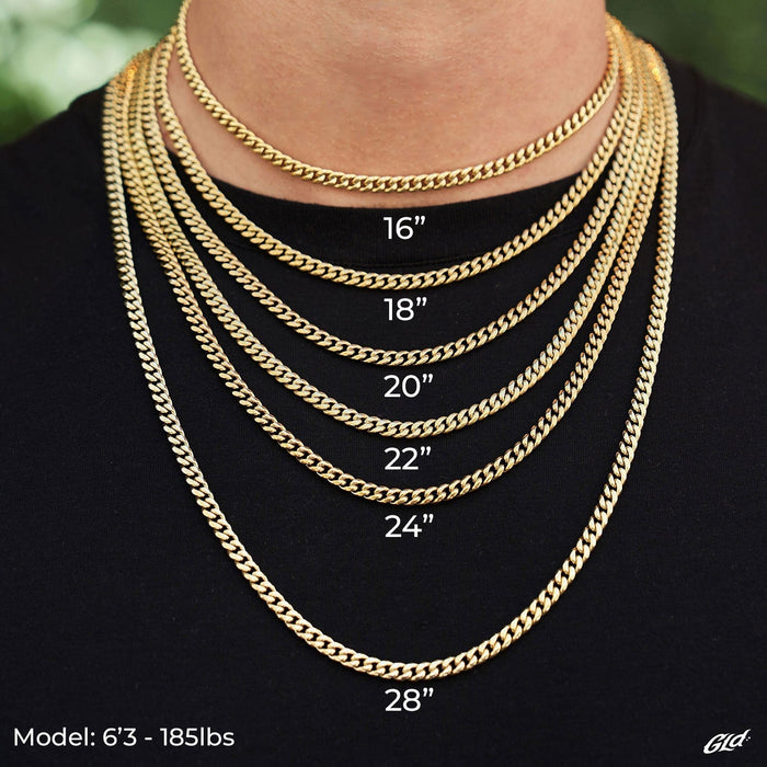Iced Ball Box Link Chain