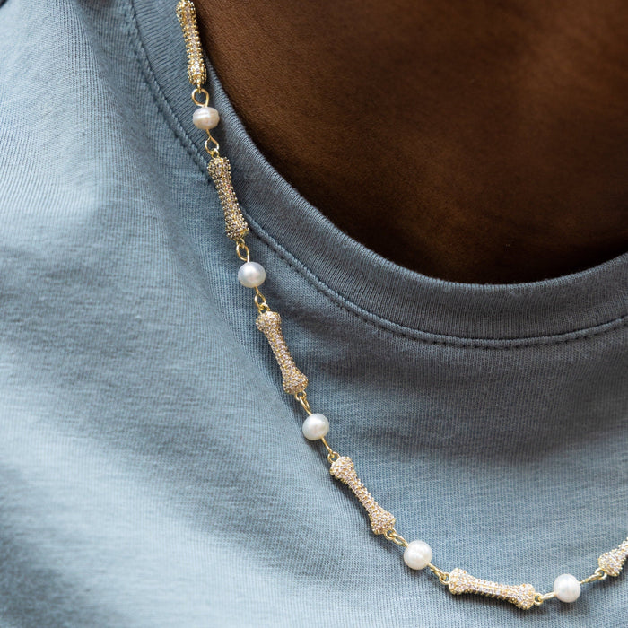 Iced Bone Link Chain