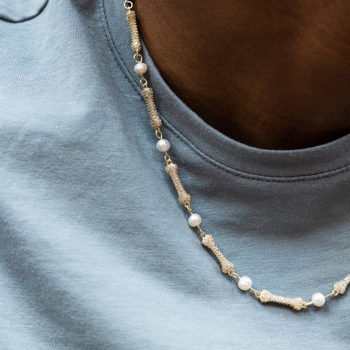Iced Bone Link Chain