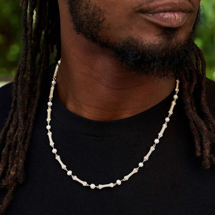 Iced Bone Link Chain
