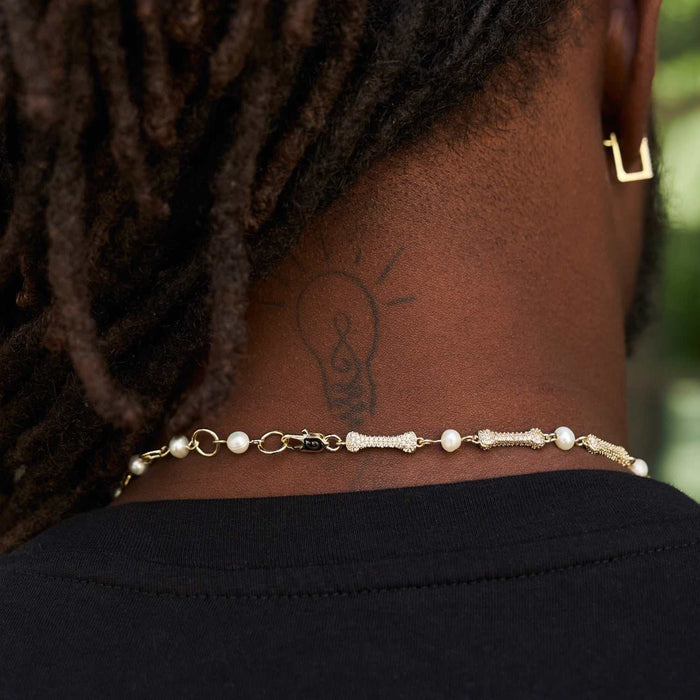 Iced Bone Link Chain