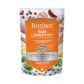 Instinct Raw Longevity Adult Freeze-Dried Chicken Bites Dog Food, 9.5 oz. Bag