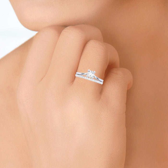 Buy Joan Sterling Silver Ring at Clara.in